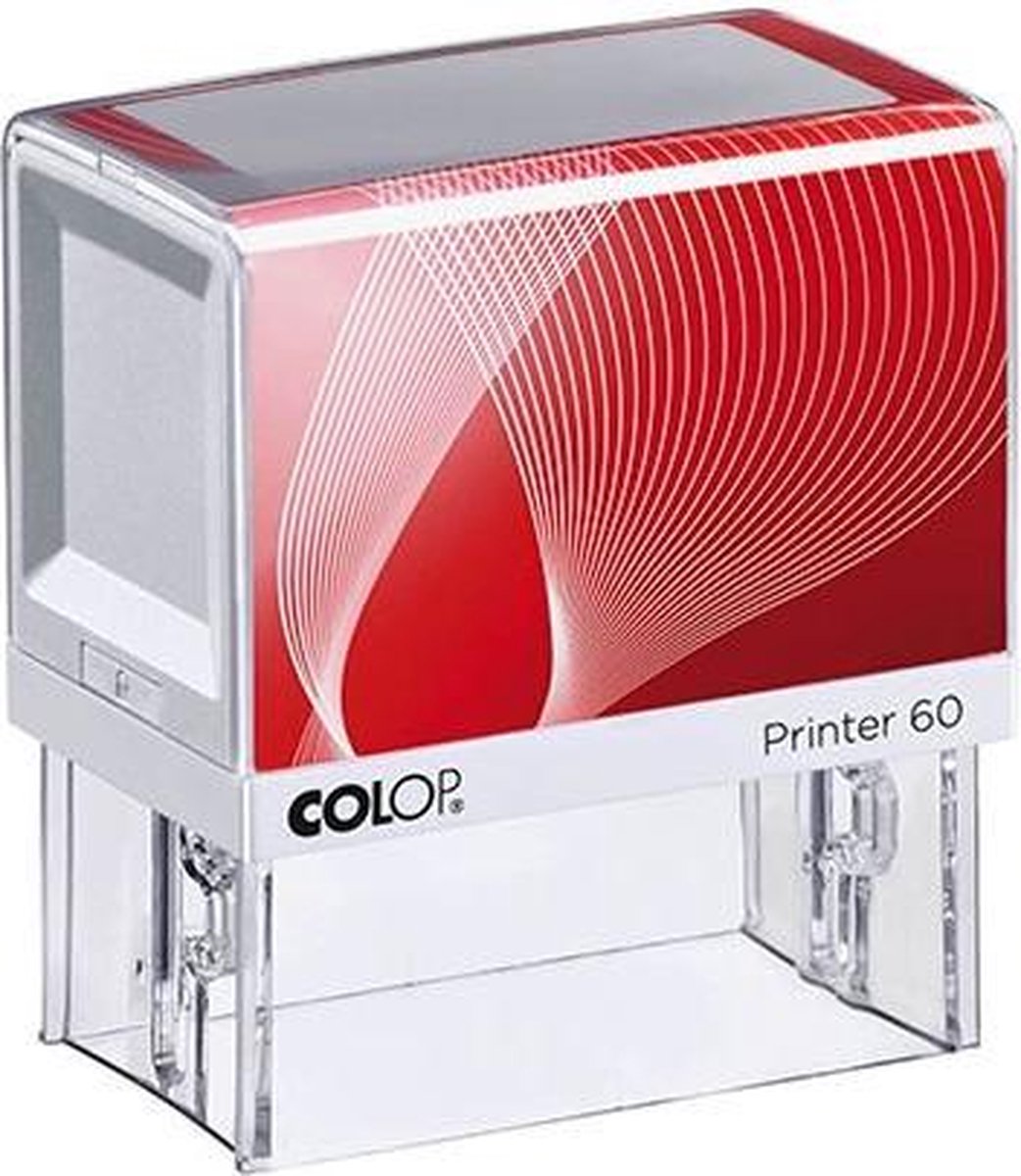 Colop Printer 60 | Wit | zelfinktende stempel | 76x37 mm